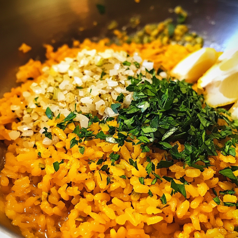Arroz de cúrcuma