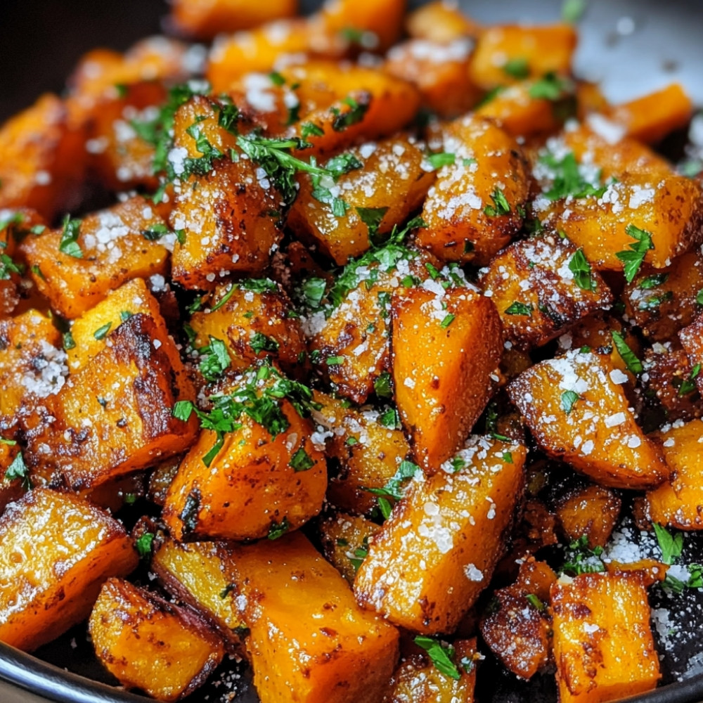 Batata-doce assada frita