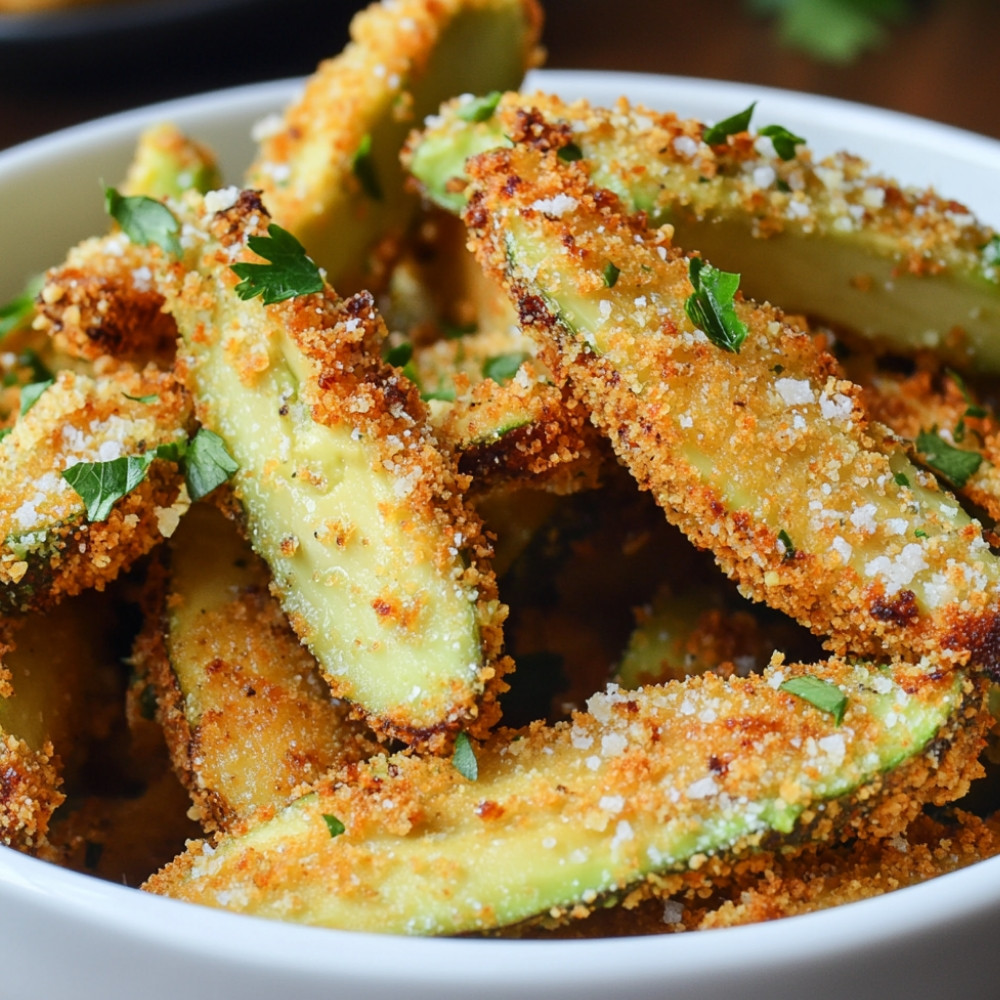 Batatas Fritas de Abacate Assadas