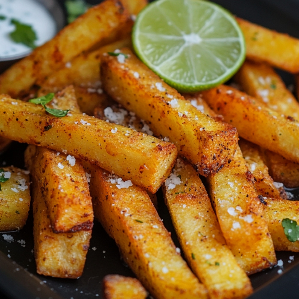 Batatas fritas de mandioca