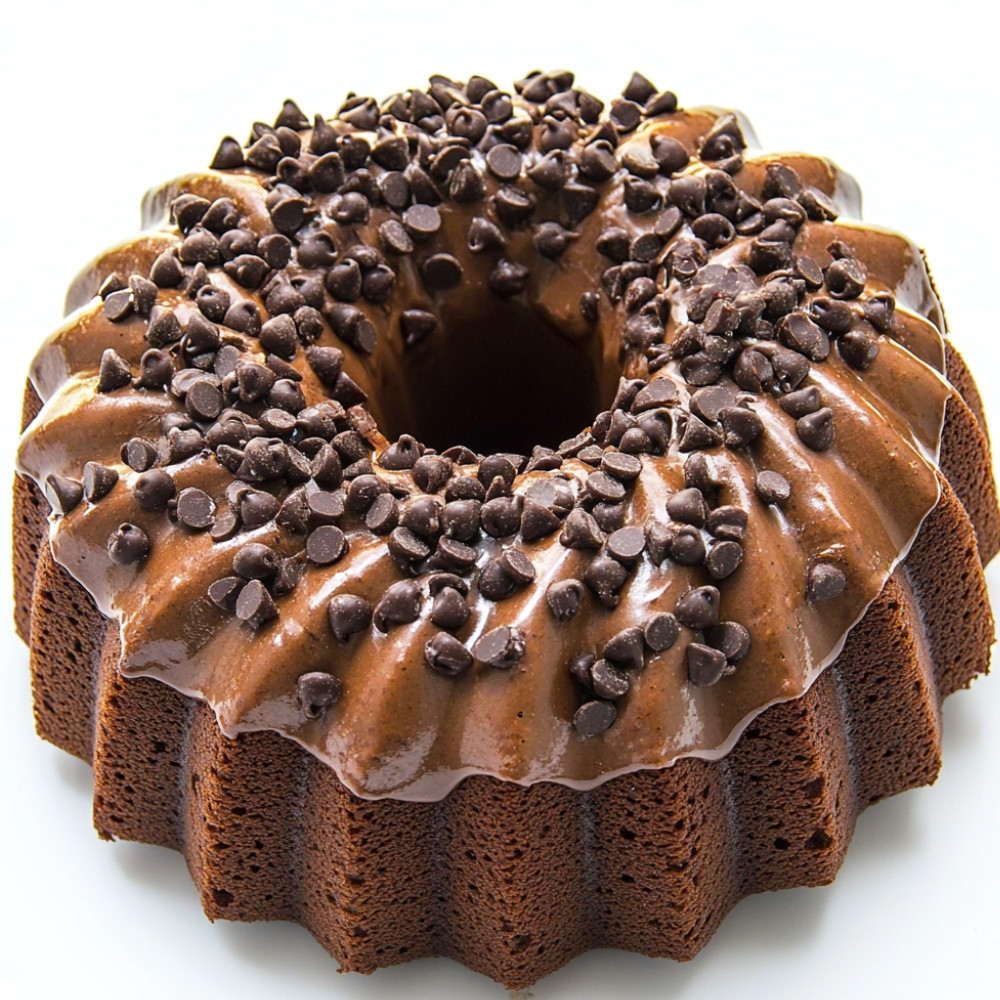 Bolo Bundt de Chocolate