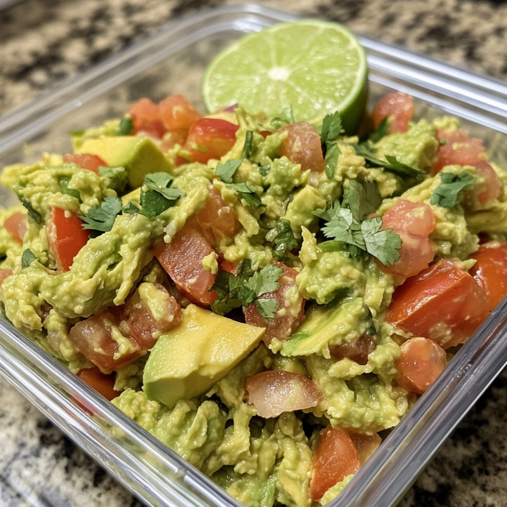 Guacamole caseiro fácil