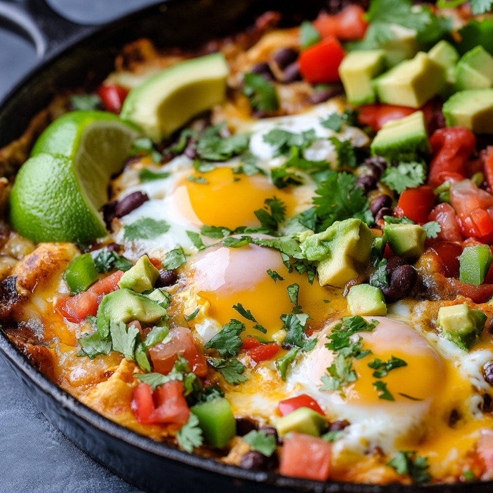 Huevos Rancheros em Frigideira