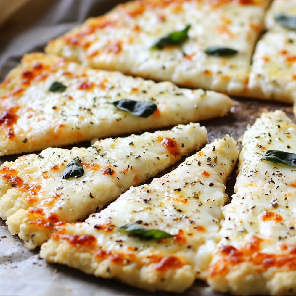 Massa de Pizza de Couve-flor