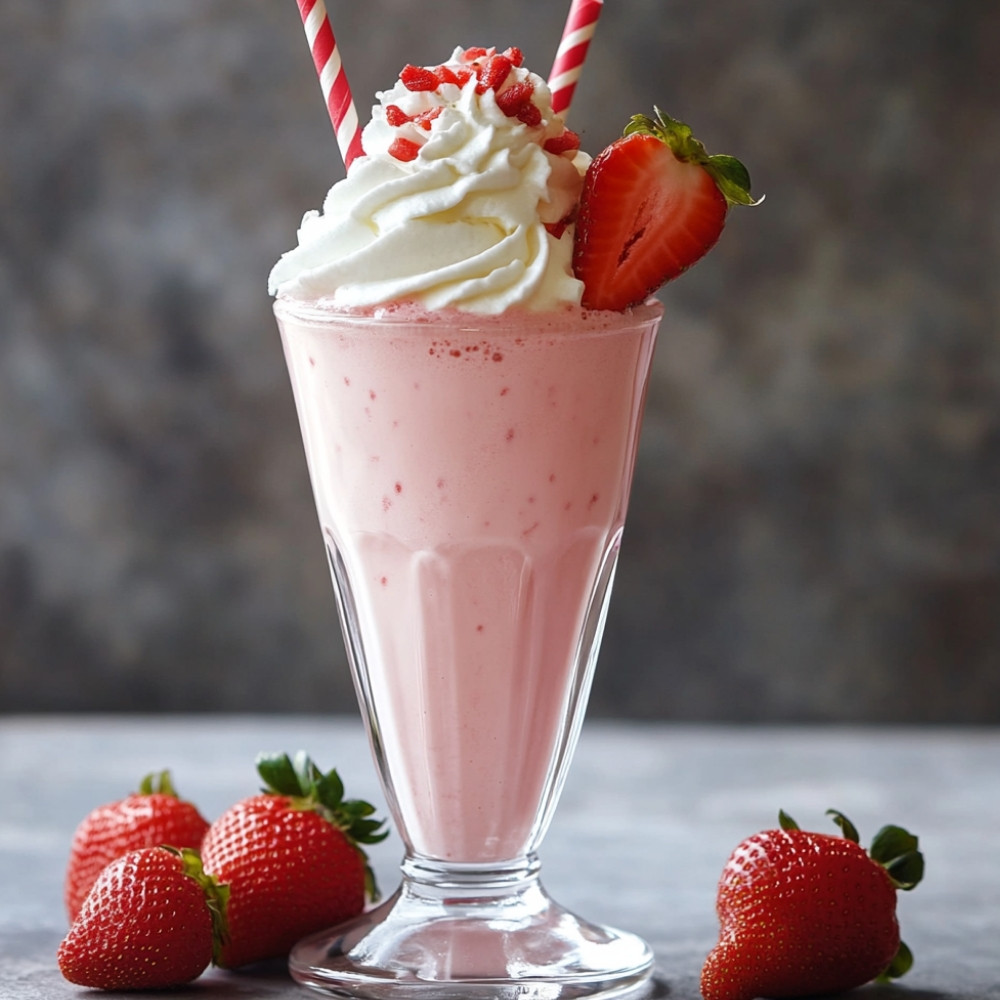 Milkshake de Morango