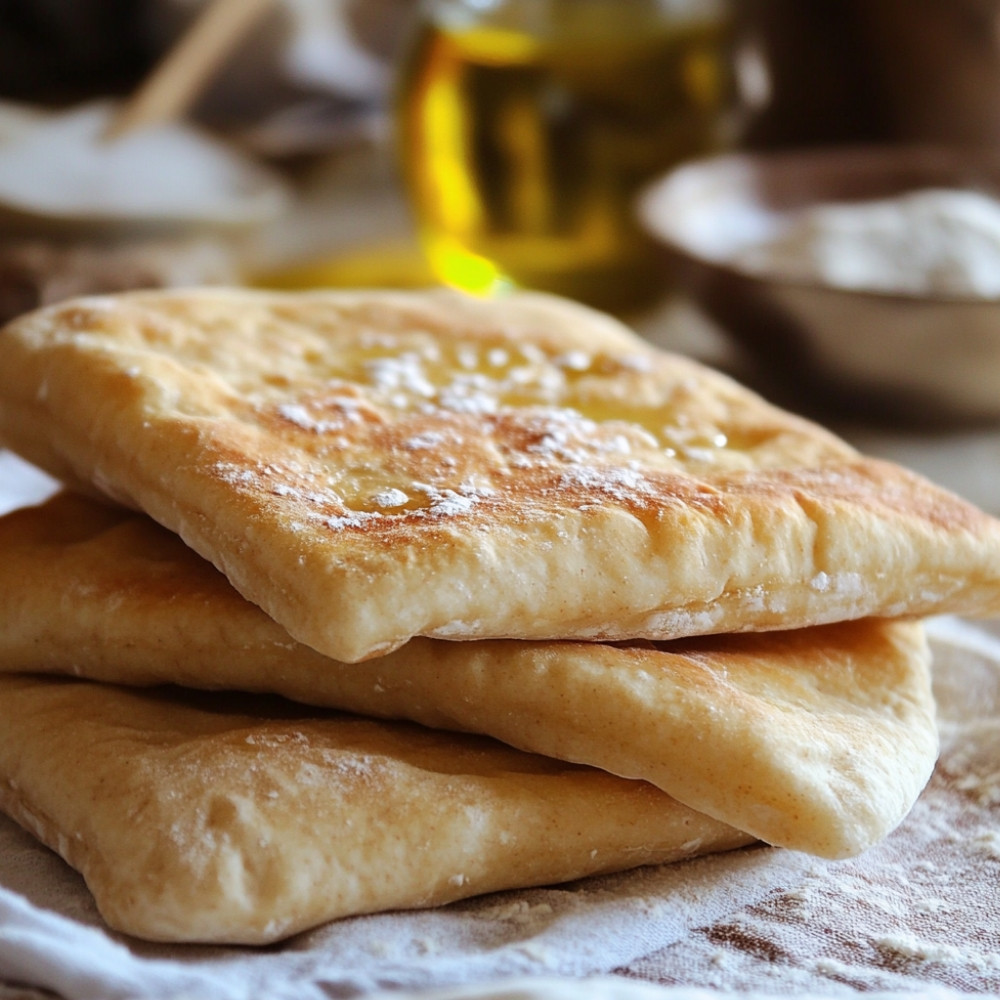 Receita de Pão Pita