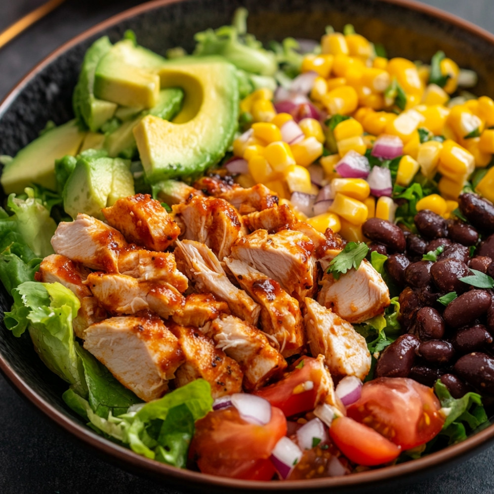 Salada de Frango com Churrasco