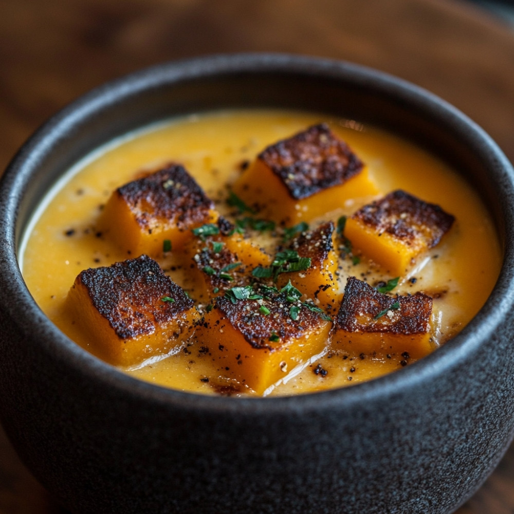 Sopa de Abóbora Butternut