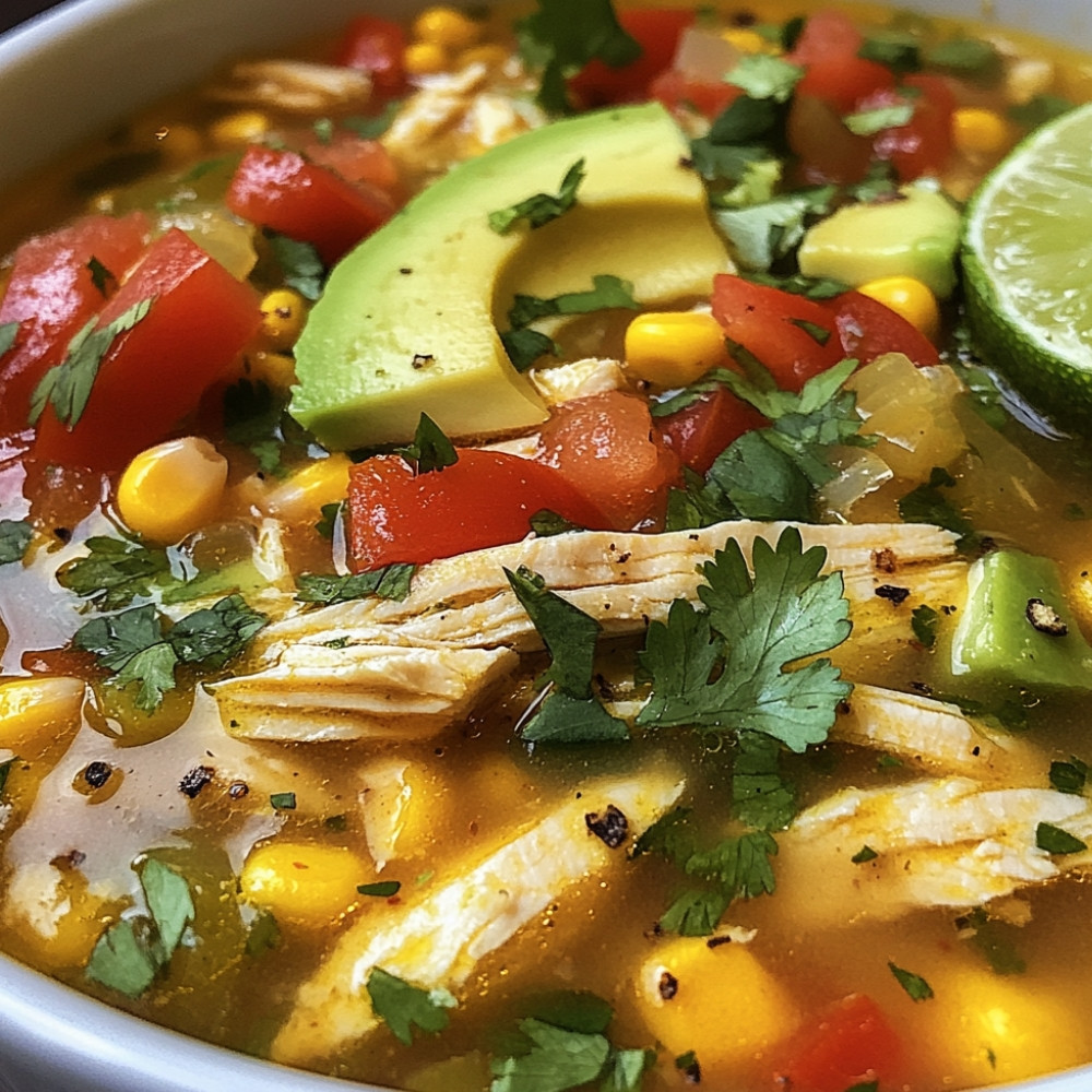 Sopa de Tortilha com Frango