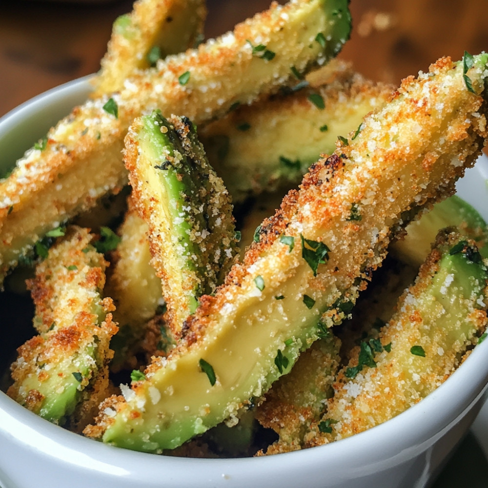 Batatas Fritas de Abacate Assadas