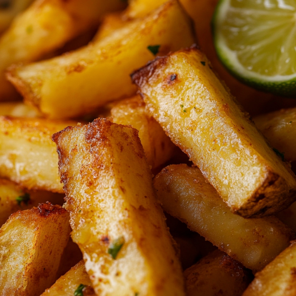 Batatas fritas de mandioca