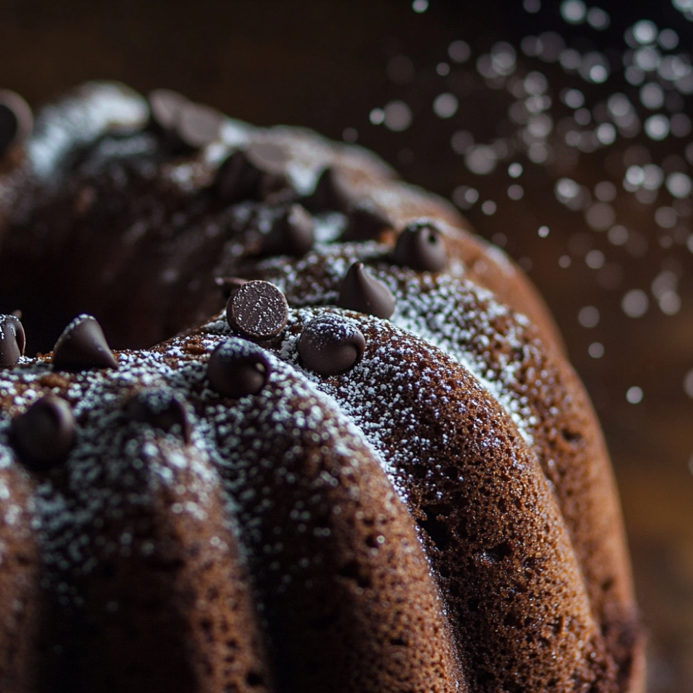 Bolo Bundt de Chocolate