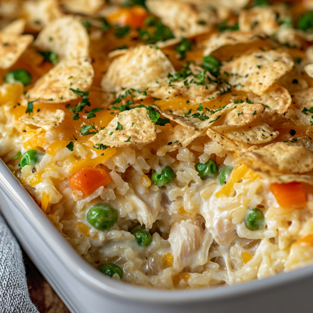 Casserola de Frango com Arroz