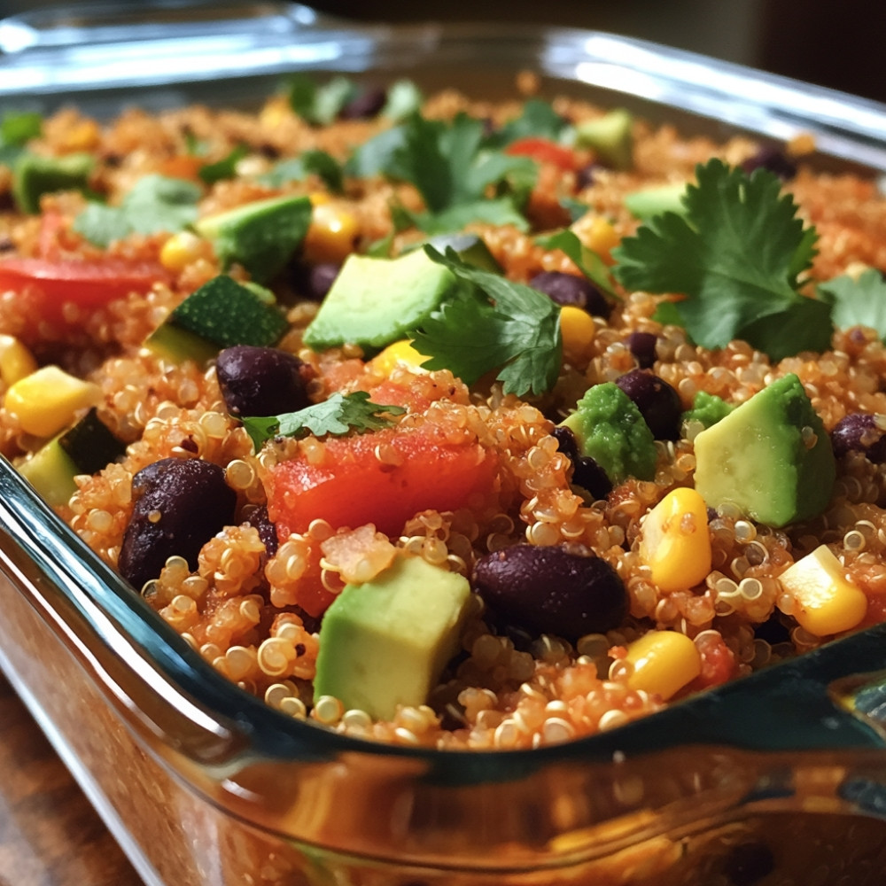 Casserole de Quinoa Assada