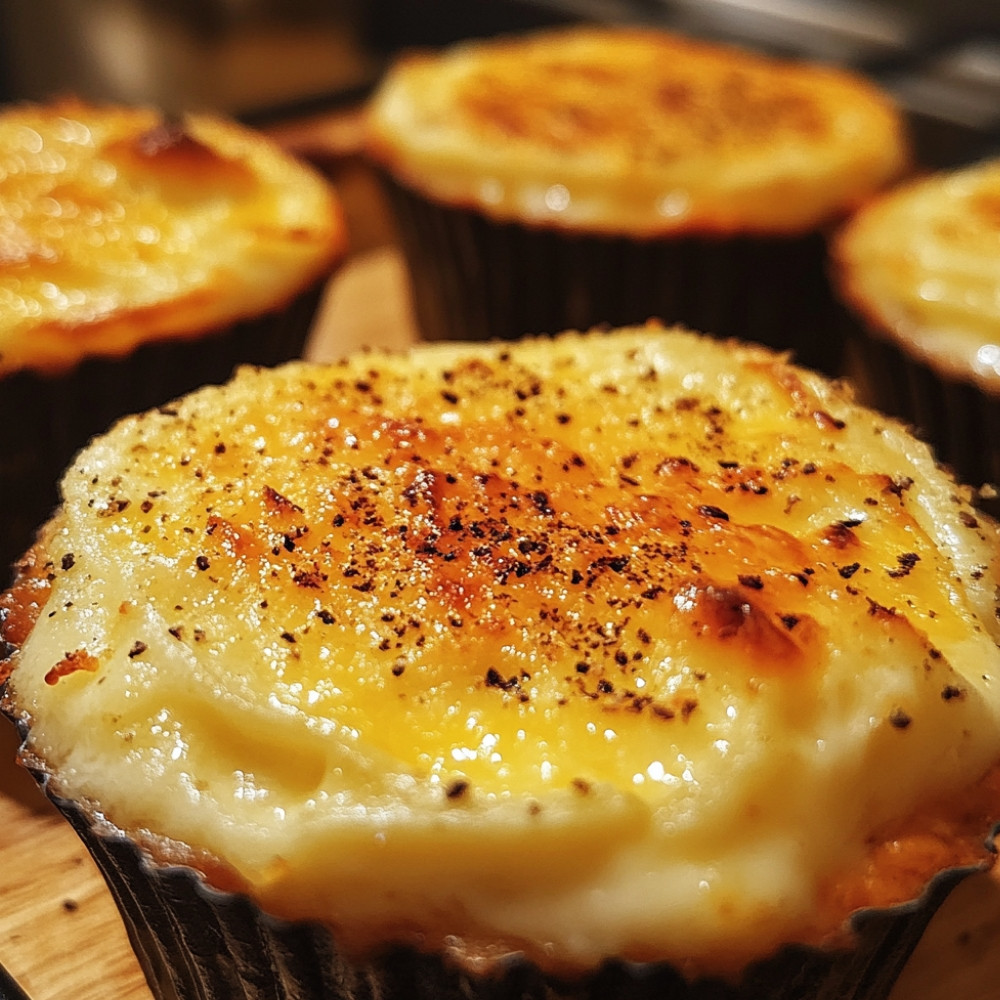 Copos de Macarrão com Queijo