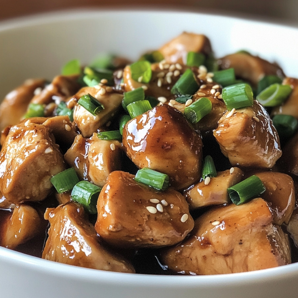Frango Teriyaki na Panela Lenta