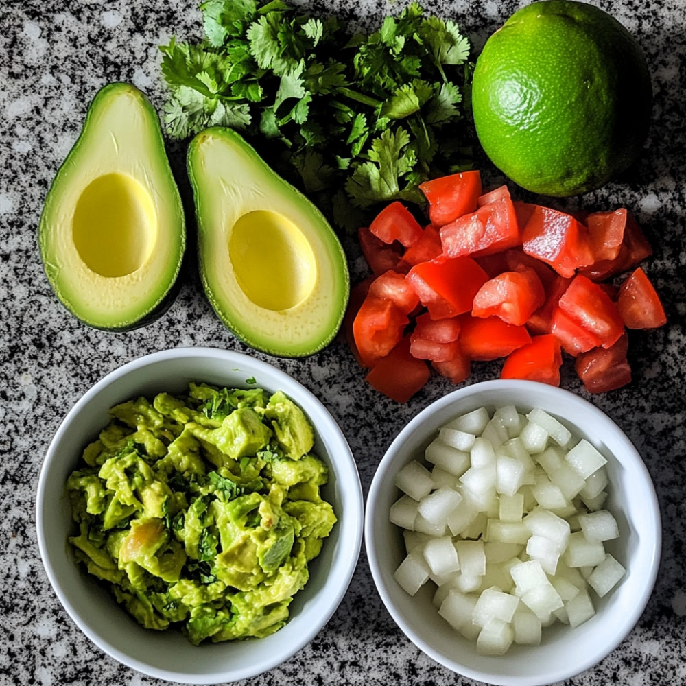 Guacamole caseiro fácil