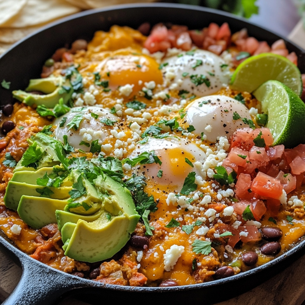 Huevos Rancheros em Frigideira