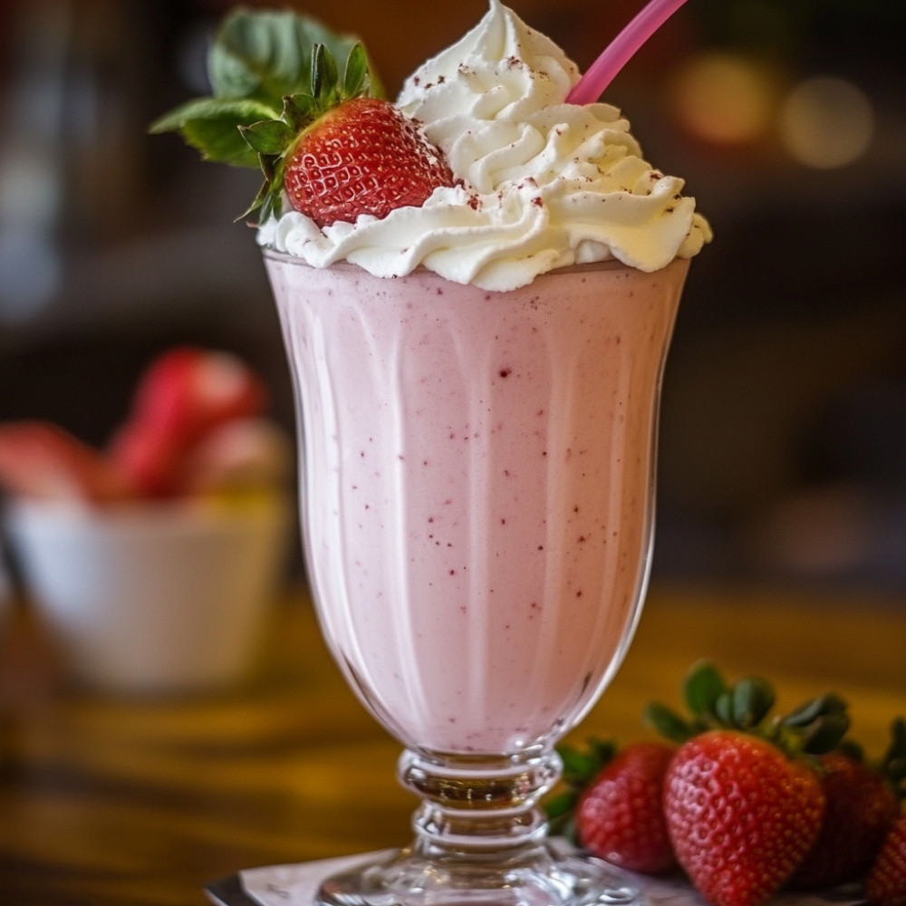 Milkshake de Morango