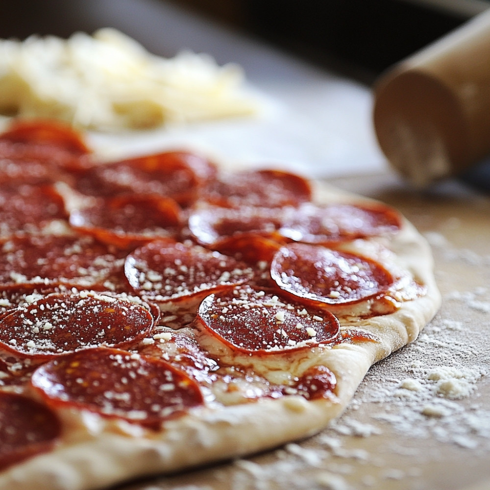 Receita de Pizza de Pepperoni