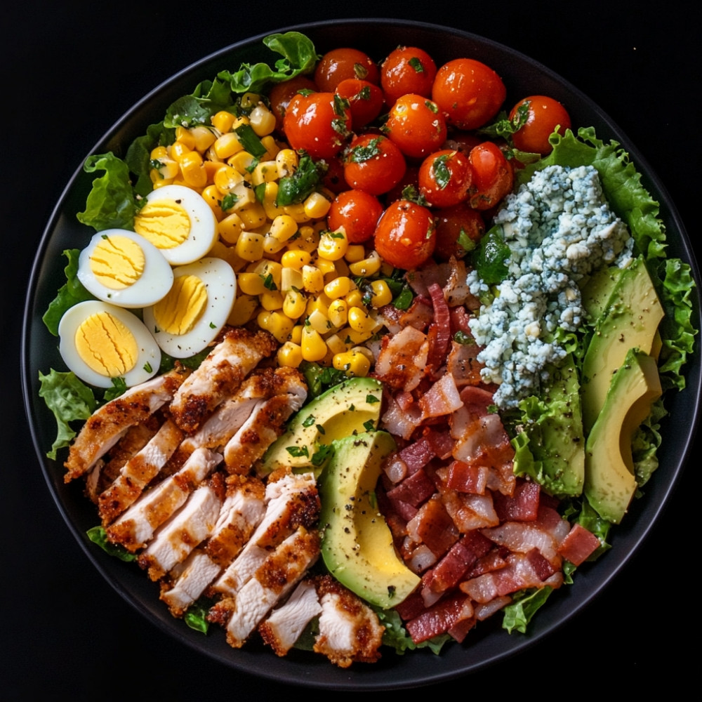 Salada Cobb ao Frango Croustillant