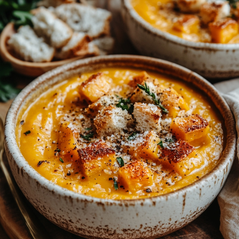 Sopa de Abóbora Butternut