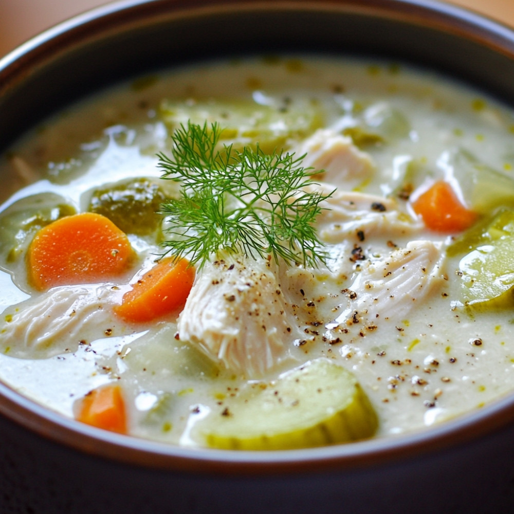 Sopa de Pepino em Conserva