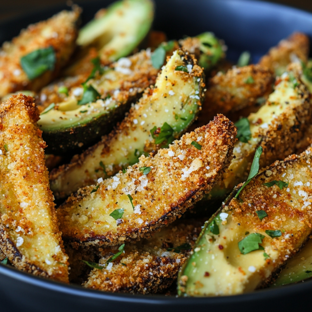 Batatas Fritas de Abacate Assadas