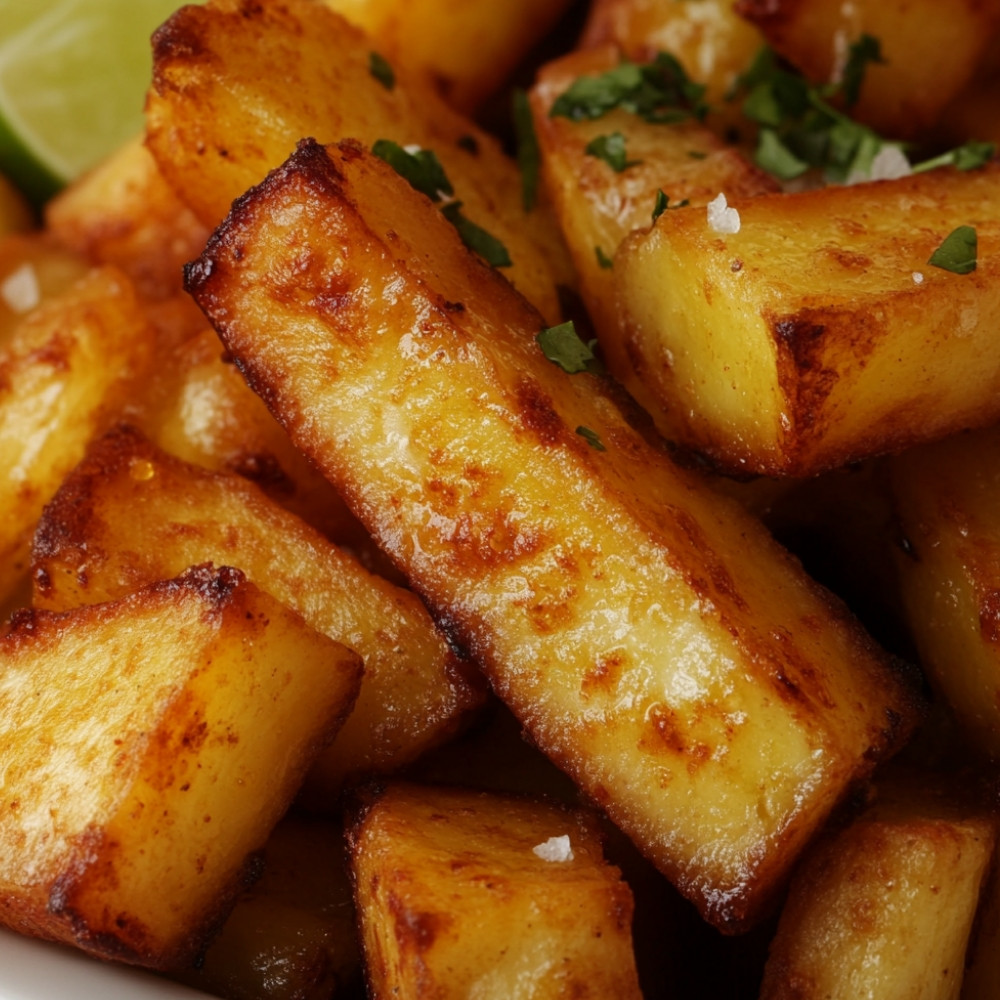 Batatas fritas de mandioca