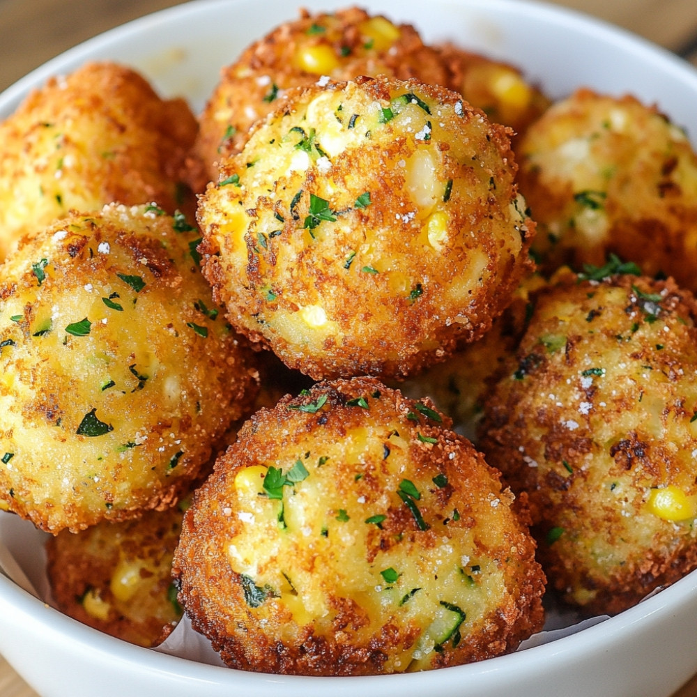 Bolinhos de Abobrinha e Milho Assados