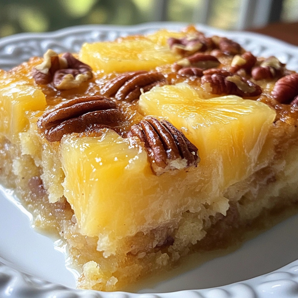 Bolo de Abacaxi Despejado