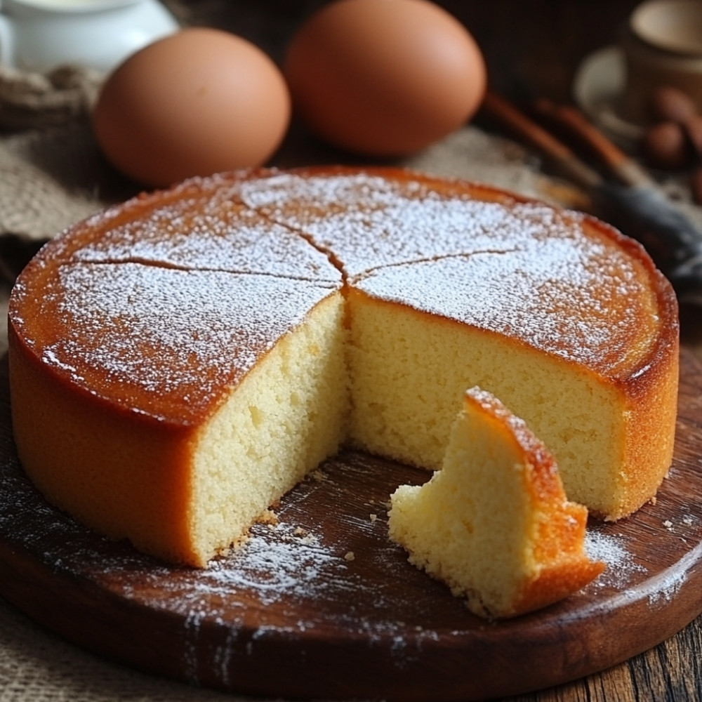 Bolo de Leite Quente