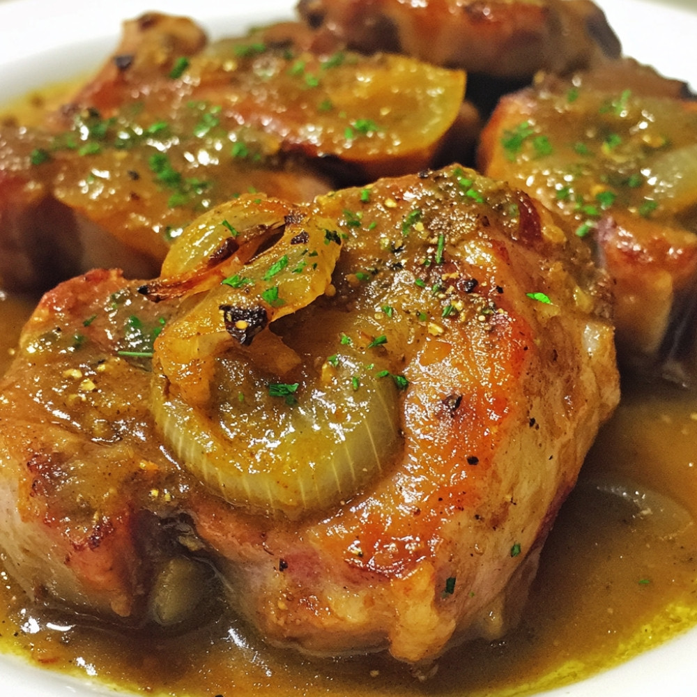 Costeletas de Porco Ensopadas