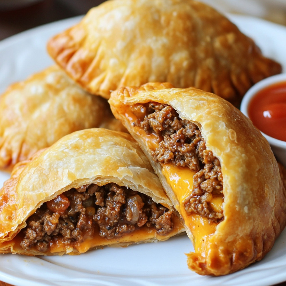 Empanadas de Cheeseburger