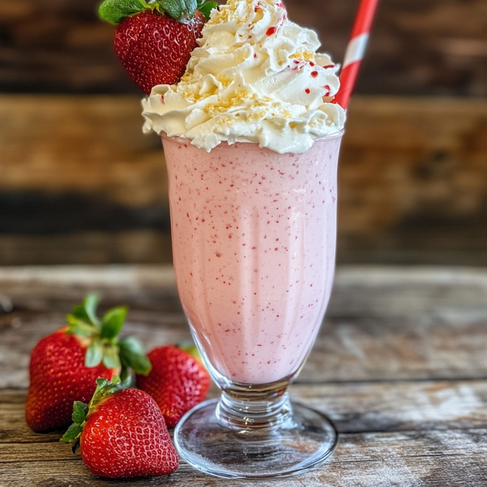 Milkshake de Morango
