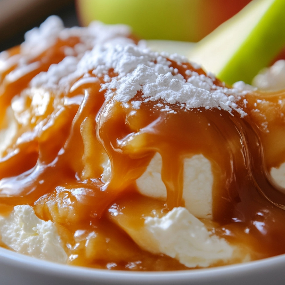 Molho de Caramelo com Maçã