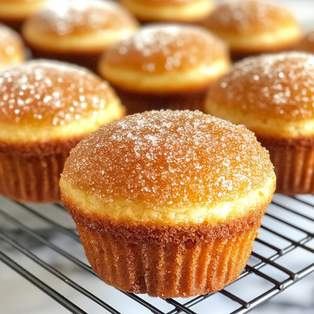 Muffins de Donut de Cidra de Maçã