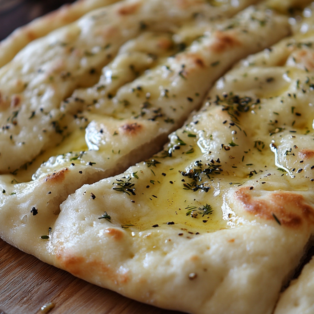 Receita de Pão Naan