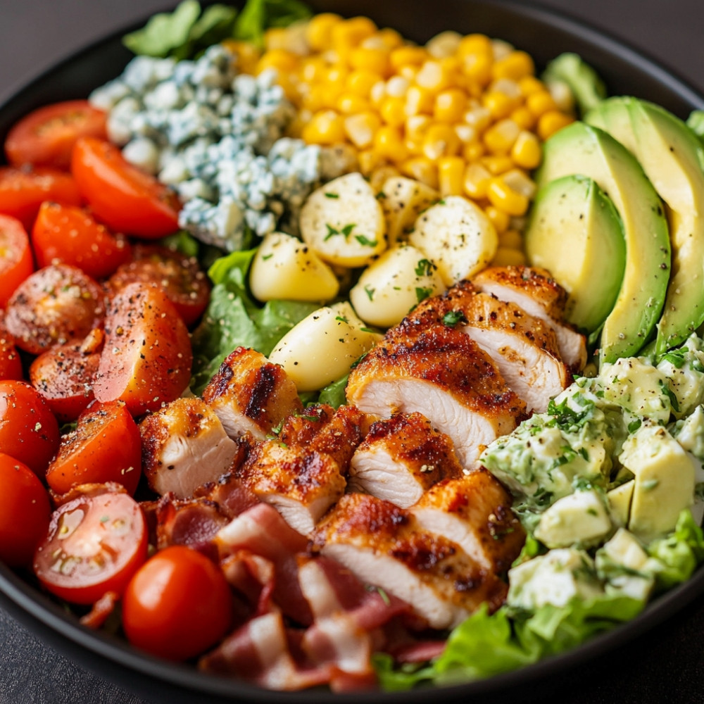 Salada Cobb ao Frango Croustillant