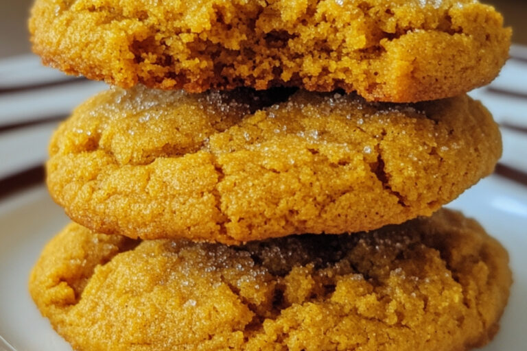 Biscoitos Macios de Abóbora