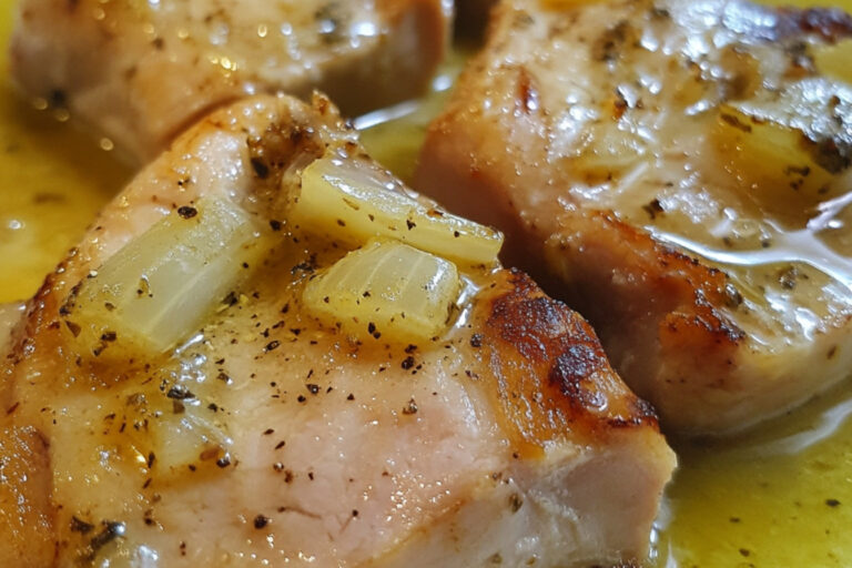 Costeletas de Porco Ensopadas