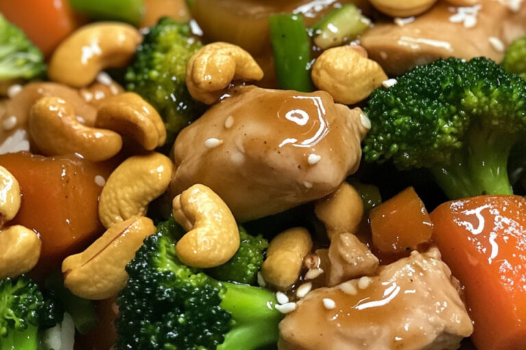 Frango com Castanha de Caju Stir Fry