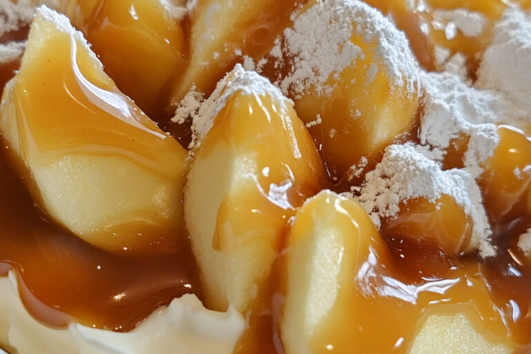 Molho de Caramelo com Maçã