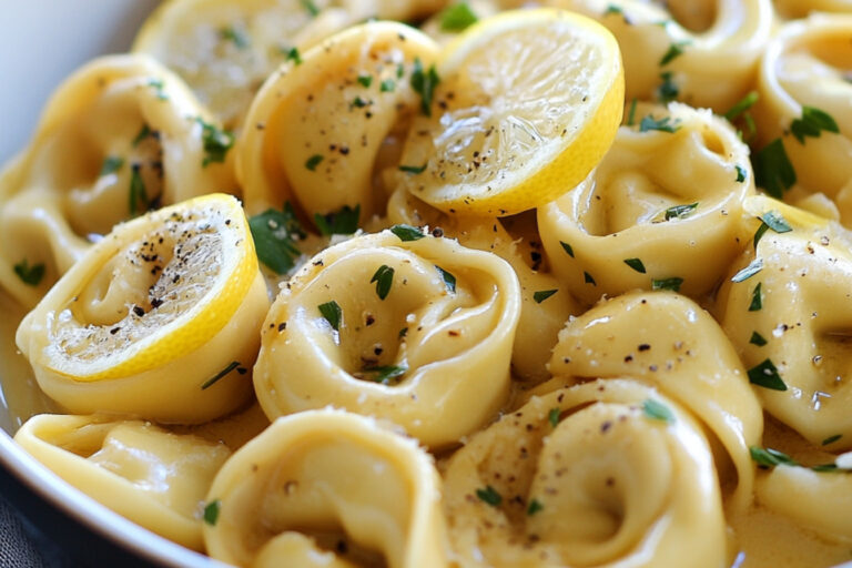 Molho de Tortellini com Limão e Manteiga