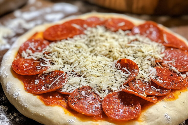 Receita de Pizza de Pepperoni