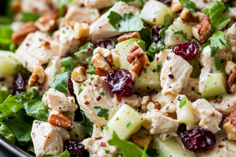 Salada de Frango com Cranberries