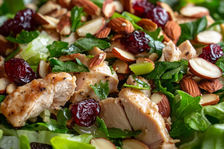 Salada de Frango com Cranberry