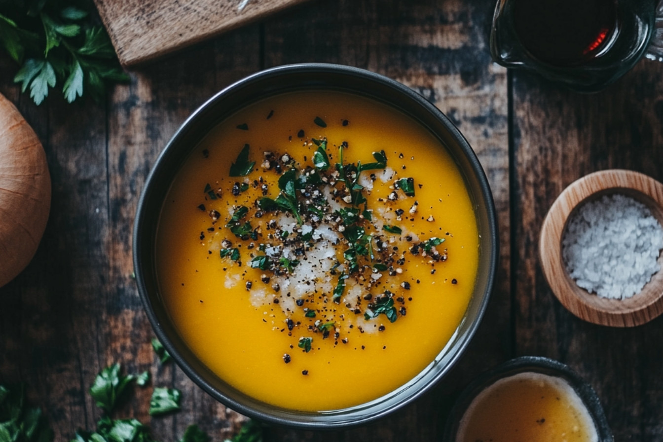 Sopa de Abóbora Butternut