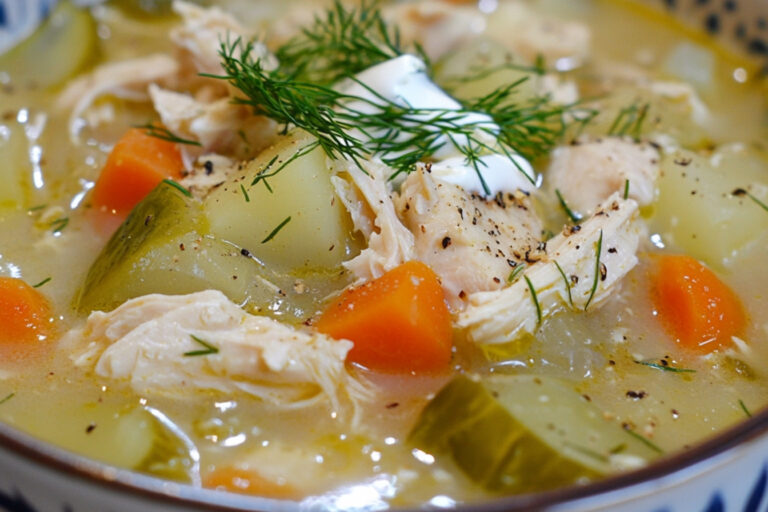 Sopa de Pepino em Conserva